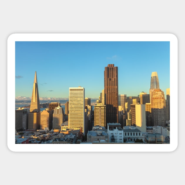 SF Skylines Sticker by jvnimages